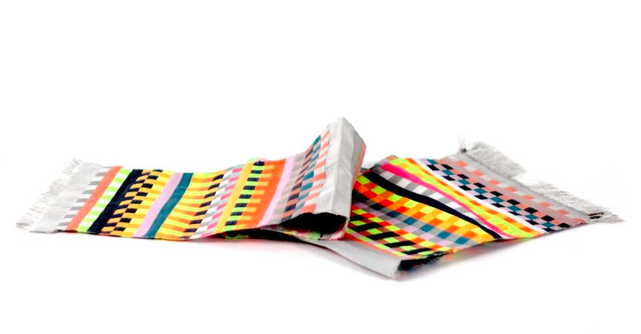 用棉簽采集你嘴里的DNA，根據它的特征定制一條專屬圍巾